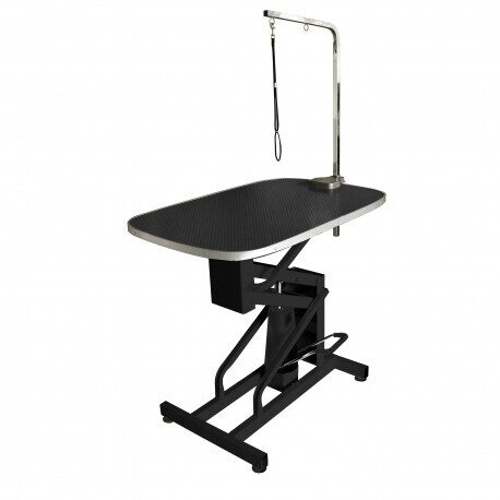 Phoenix Universal - Hydraulic table HELIOS - Black 90x60cm